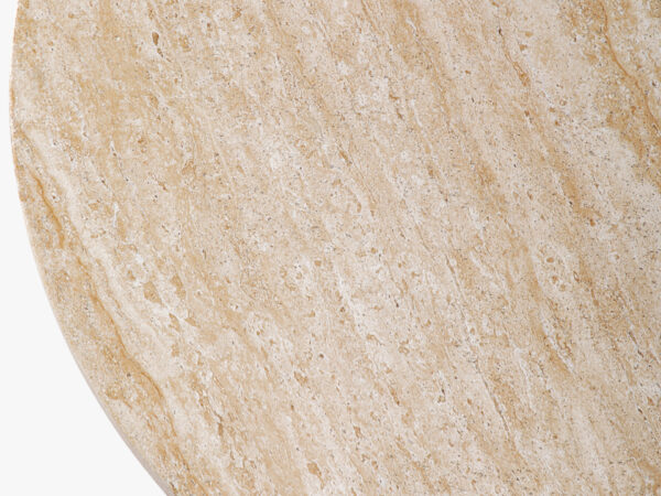 Pliny Coffee Table - 36"  Travertine-like Beige/Travertine-like Brown, Roman Series - Hình ảnh 8