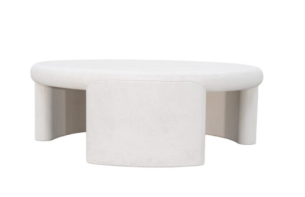 Nelson Coffee Table - 36"  Marble-like Black, Roman Series - Hình ảnh 3